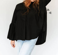 2Flyco - The Brazos Flowy Boxy Top