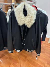 2Her2Him - Unisex - Detchable Fox Fur Jacket