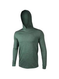 2Undr - Men's Hooded Long Sleeve T-shirt - clothing - green - men
