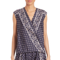 3.1 Phillip Lim - Silk Scarf Printed Top