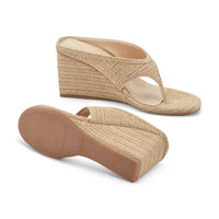Marc Fisher - Women's Udena Wedge Thong Sandal