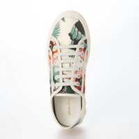 Salvatore Ferragamo - Women's Papavero-print Low-top Sneakers