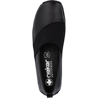 Rieker - Women's Stretch Leather Casual Slip Ons Shoes
