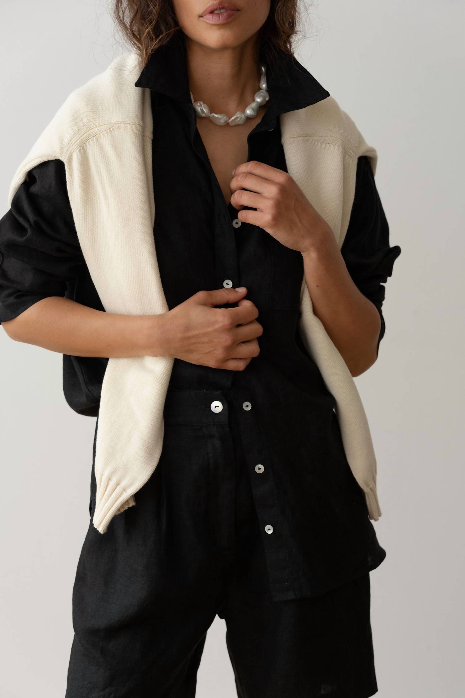 Donni. - Linen Relaxed Shirt
