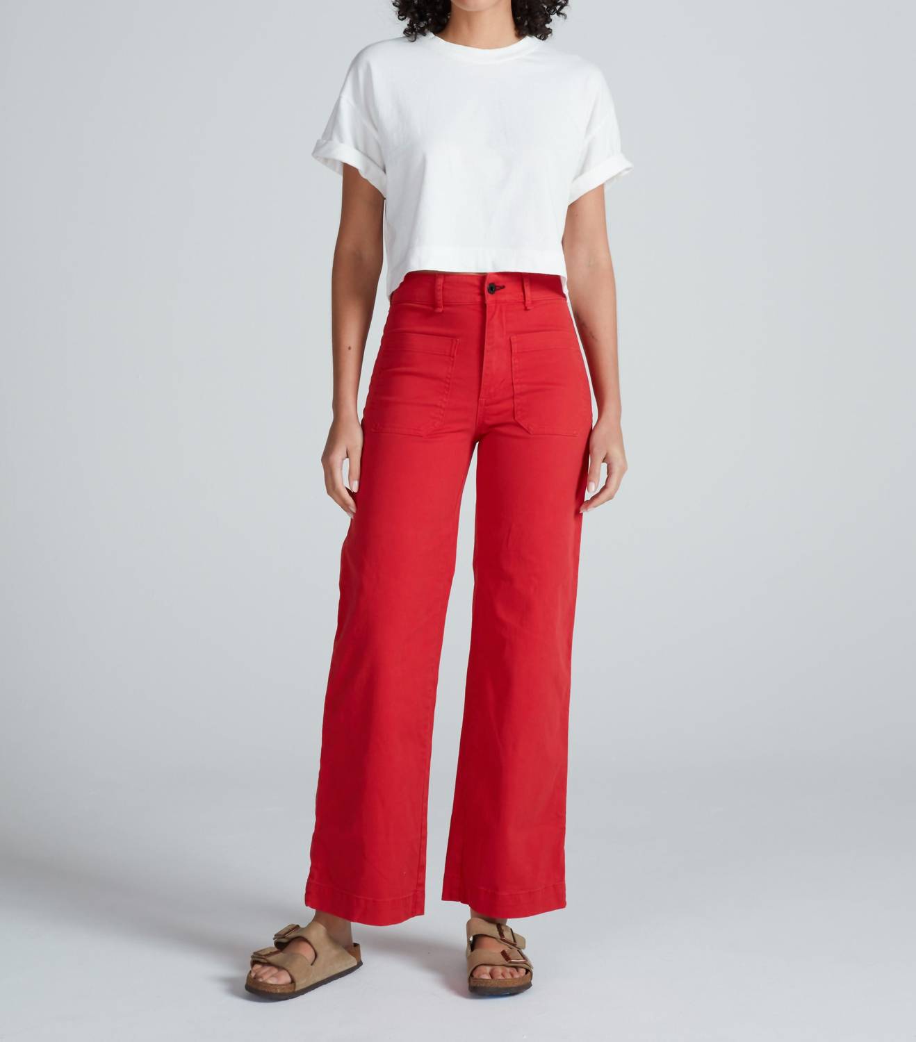 Askk Ny - Sailor Twill High Rise Pants