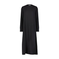 Marina Moscone - Long Sleeve Sheath Maxi Dress
