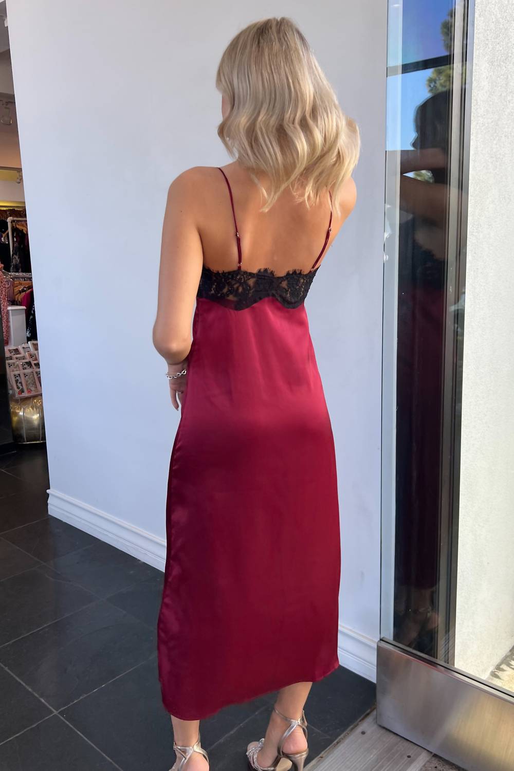Sky To Moon - Paint The Town Red Dress