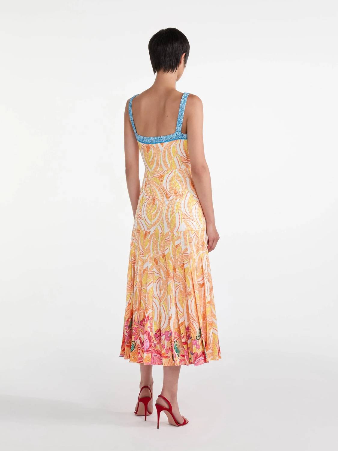 Saloni - Karen Midi Dress