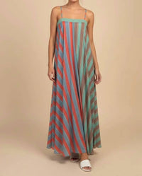 J.Nna - Serena Striped Maxi Summer Dress