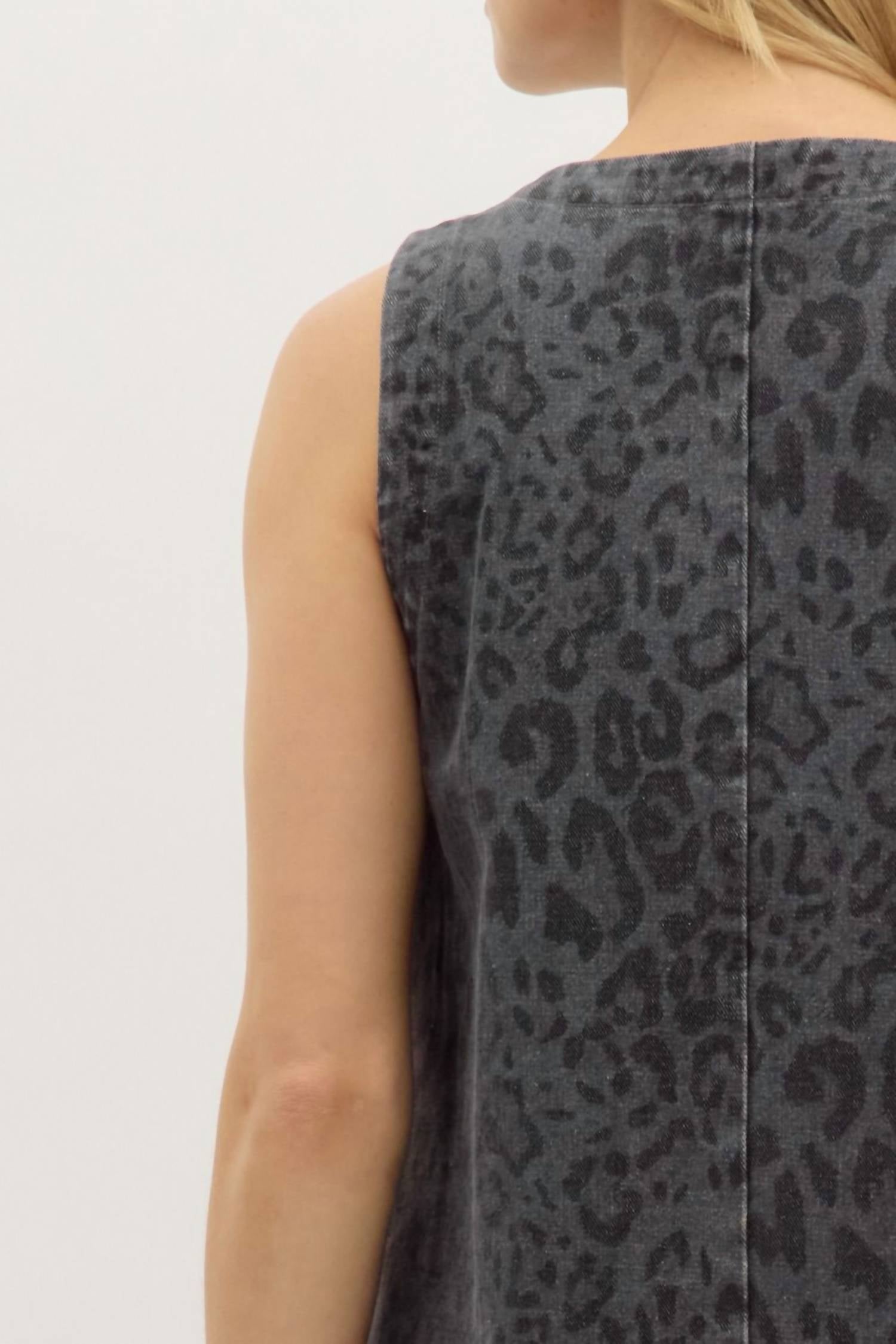 Entro - Wild Side Denim Dress