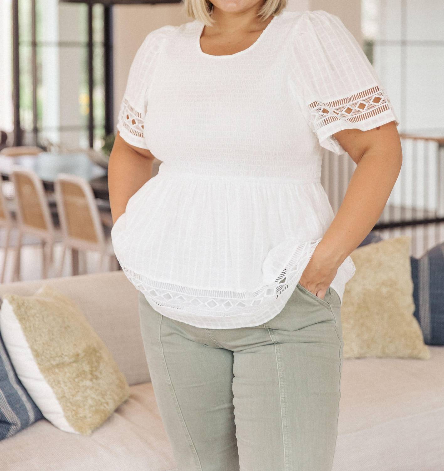 Polagram - Sweet Sister Peplum Blouse
