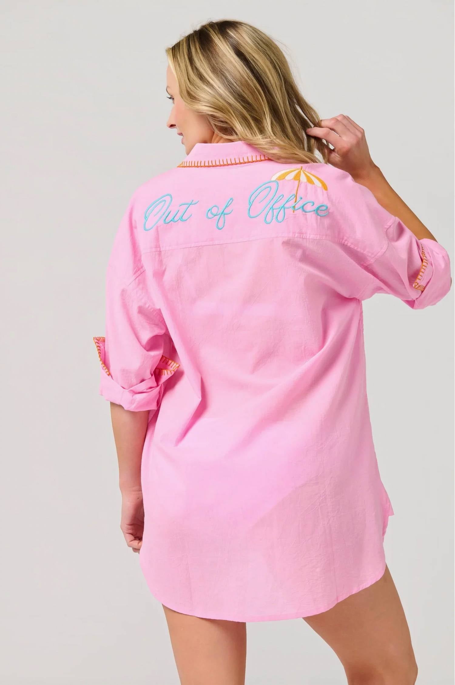 Shiraleah - Vacay/out Of Office Cover-up Shirt