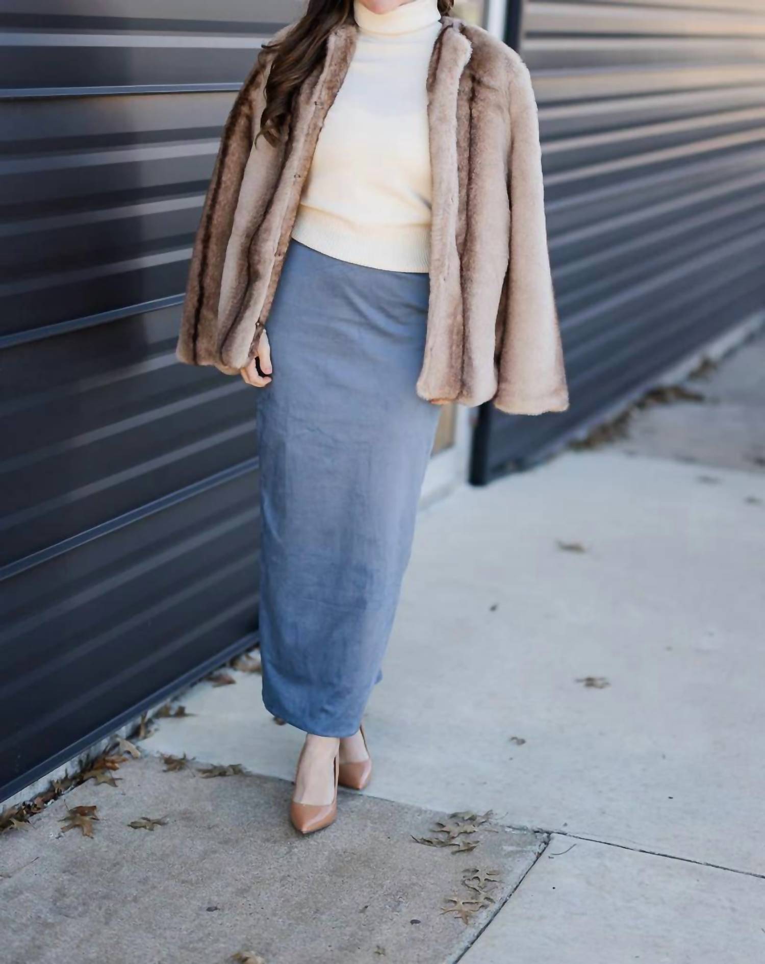 Line And Dot - Alix Midi Skirt