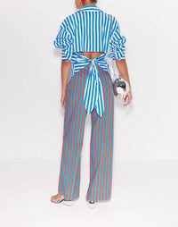 Simon Miller - Pia Stripes Poplin Pants