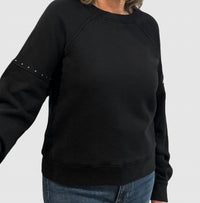 Bobi - Micro Stud Raglan Pullover