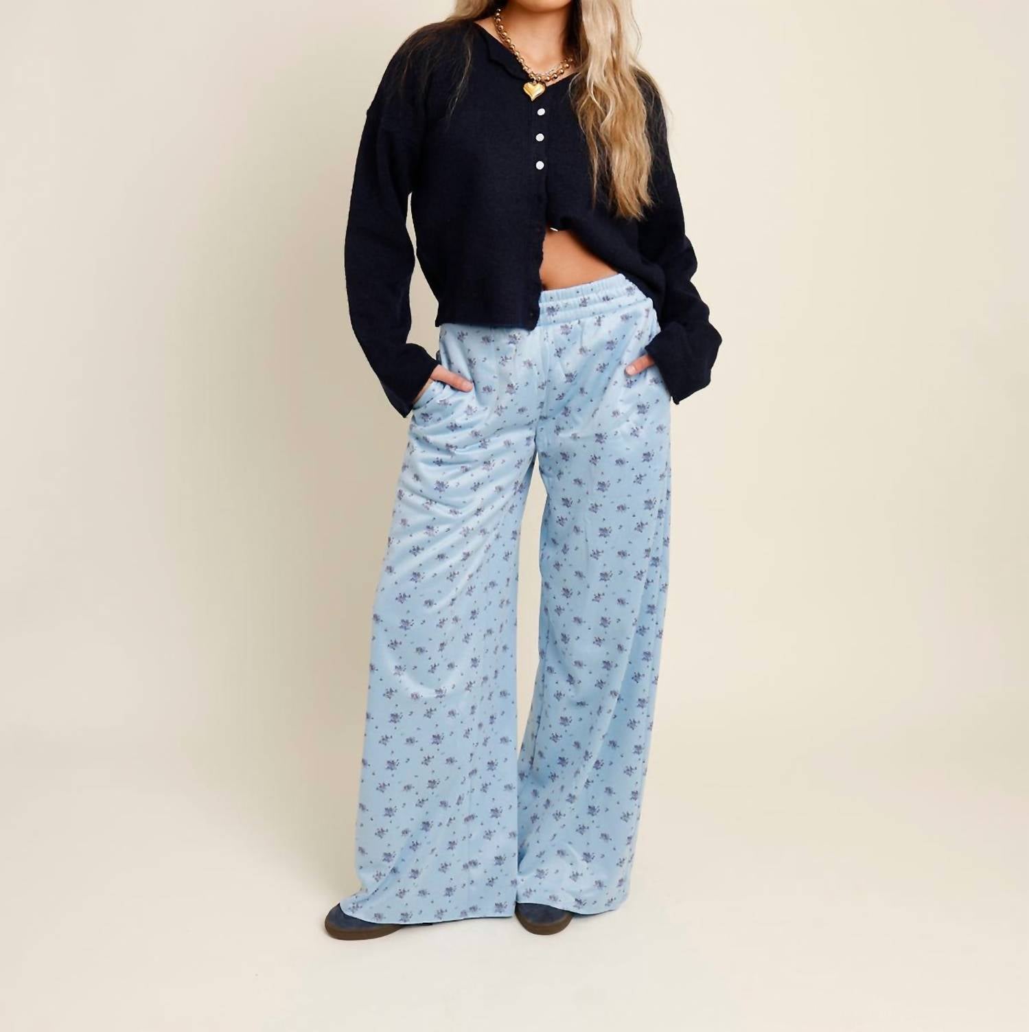Mimosa - Blooming Wide Leg Sweatpants