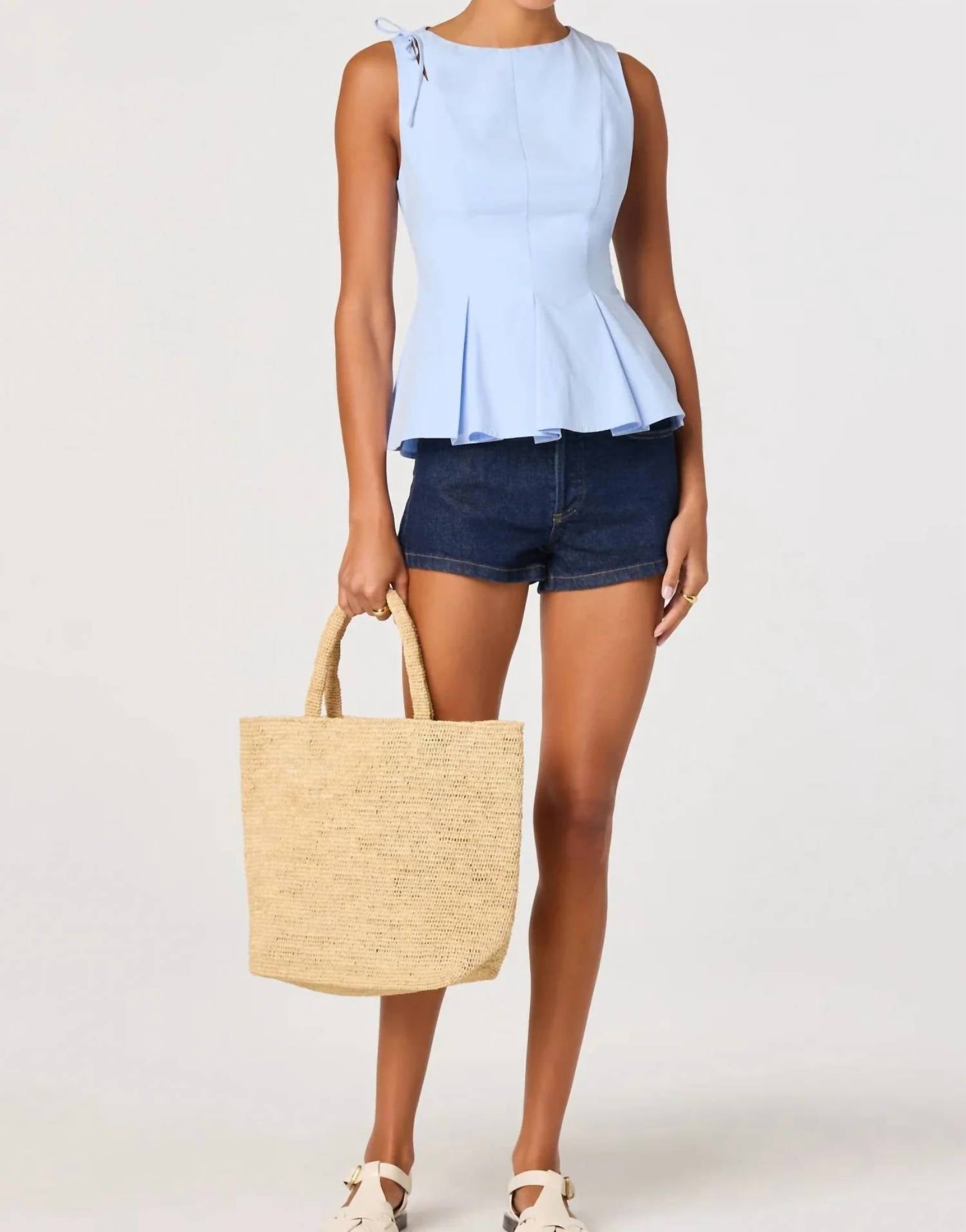 Astr - Kalish Peplum Top