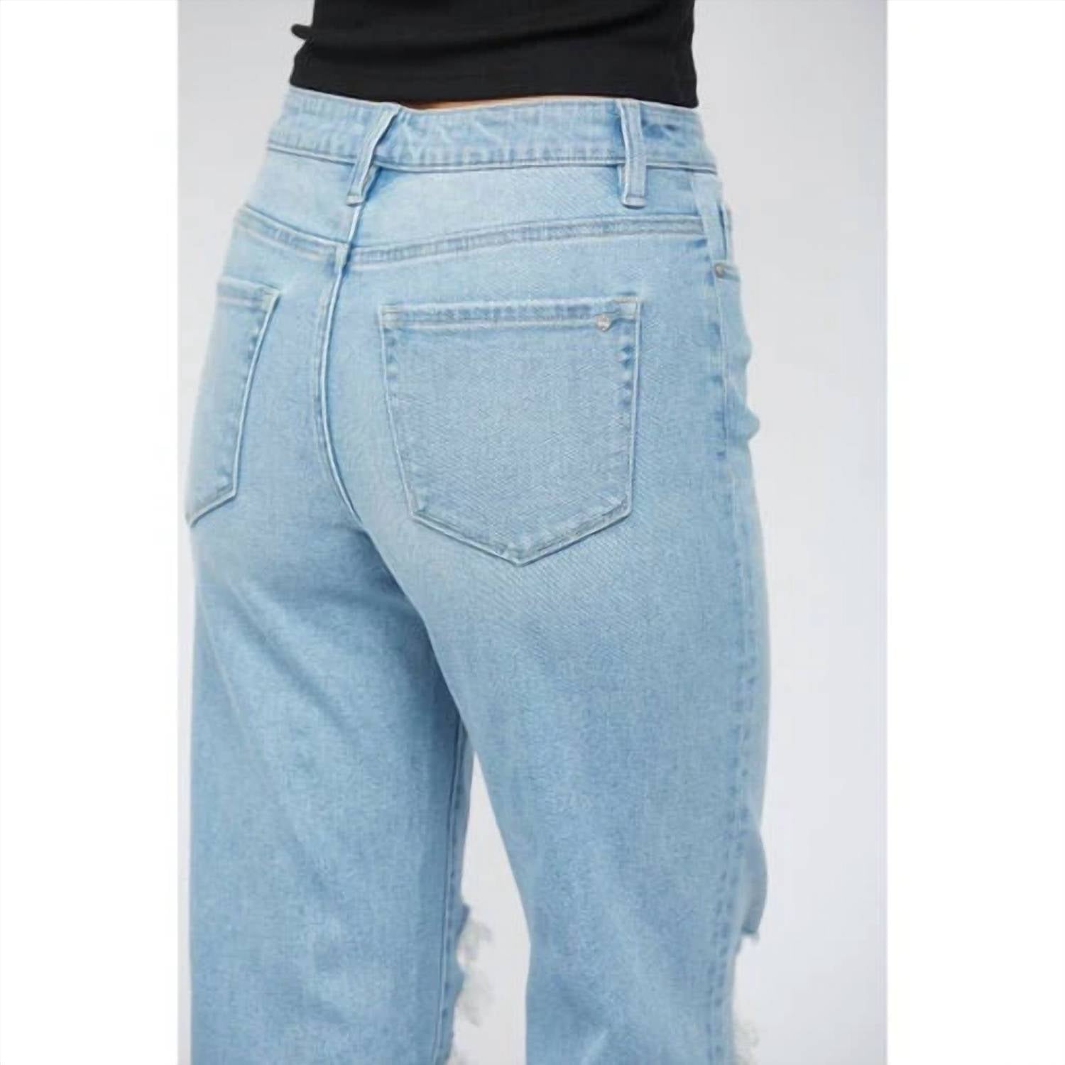 Mica Denim - Vintage Crop Flare Jeans