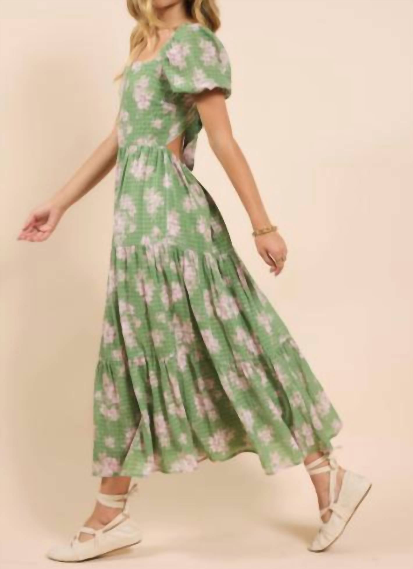 Sadie & Sage - Rainy Day Maxi Dress