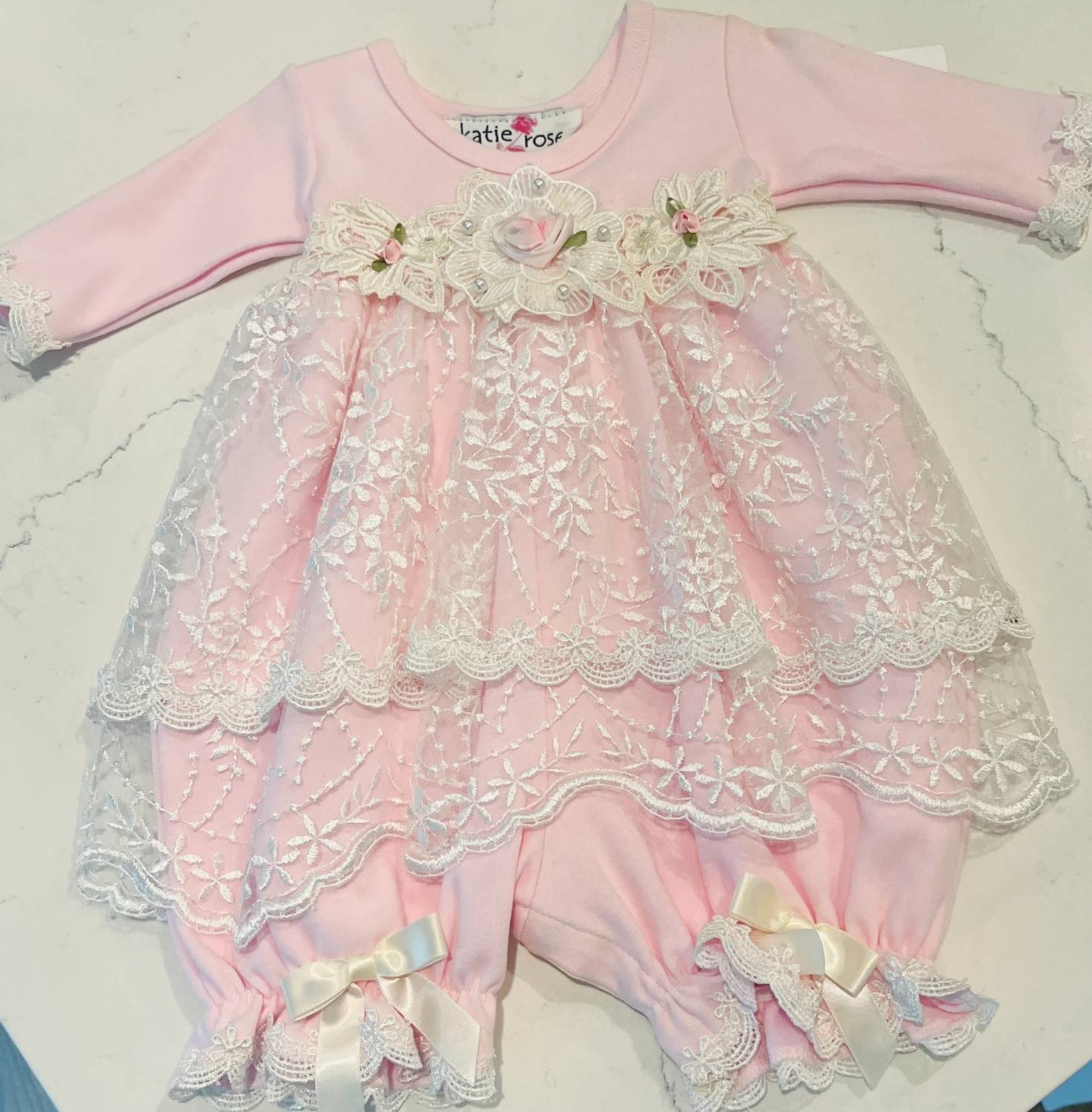 Katie Rose - Girl's Olivia Bloomer Dress