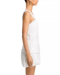 Line And Dot - Layered Lace Romper