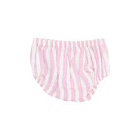 Angel Dear - Girl's Candy Stripe Smocked Ruffle Sundress And Diaper Cover