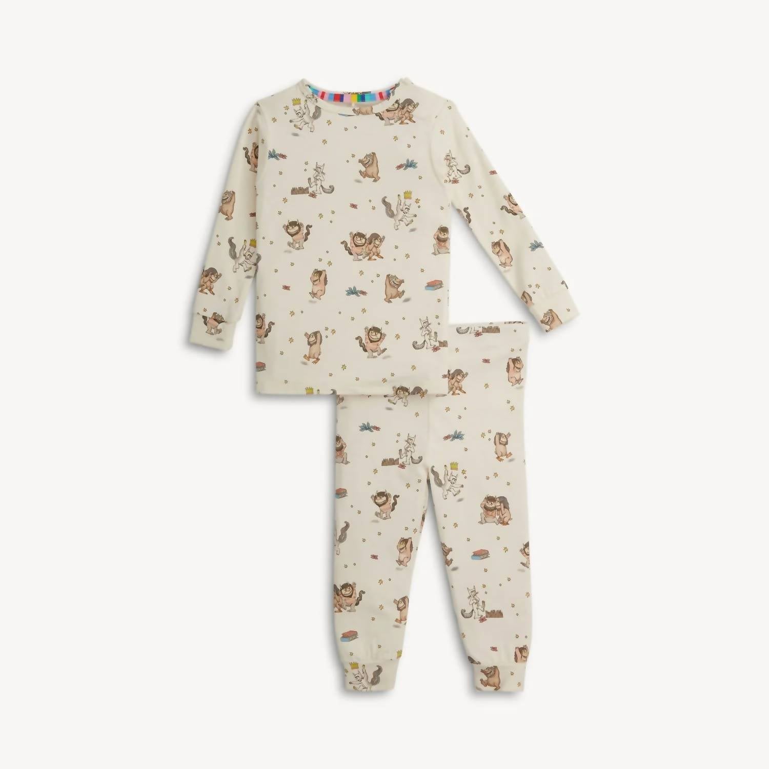 magnetic me Kid's Long Sleeve Pajama in where the wild things are - kids' sleepwear