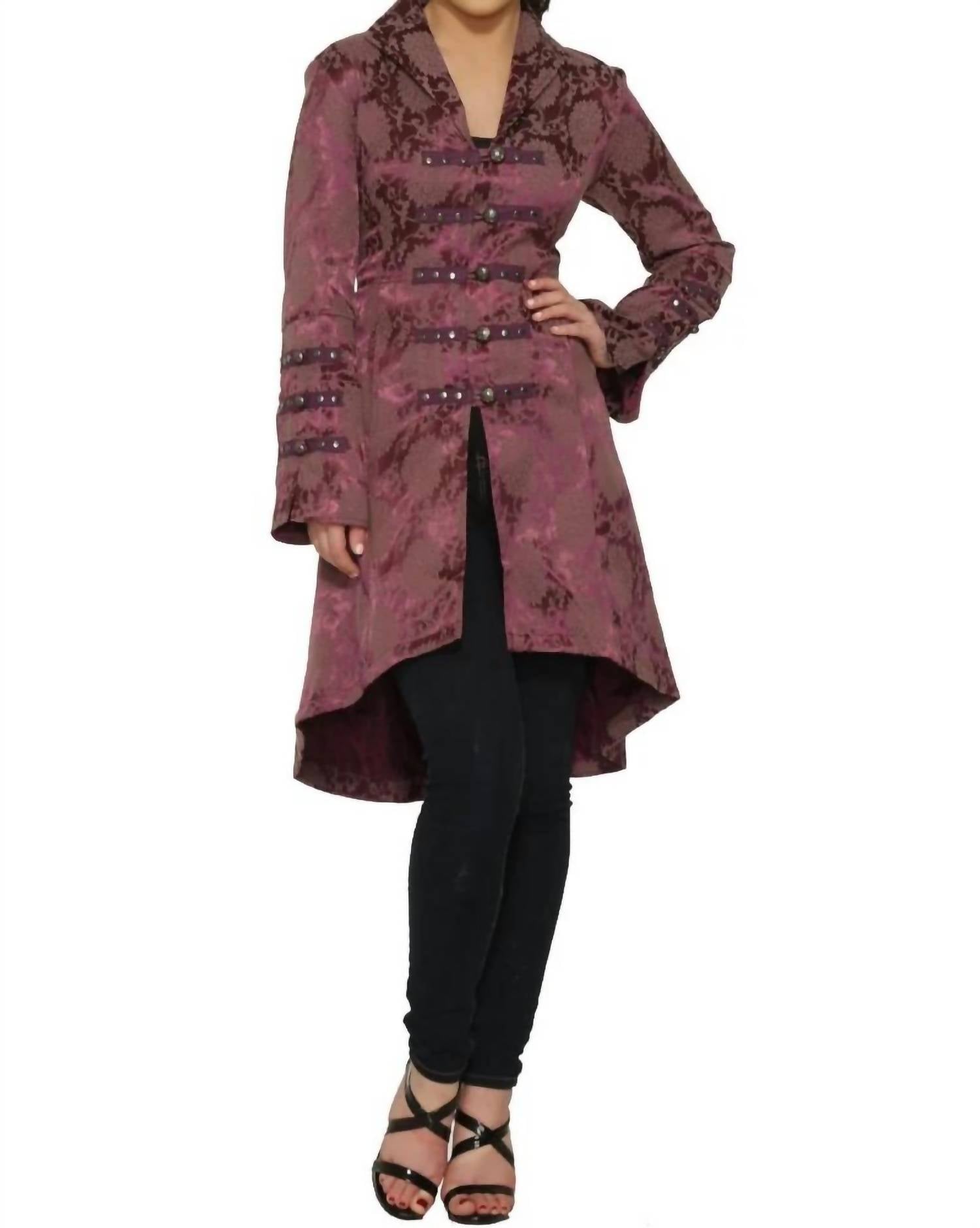 Orchid Bloom - Midnight Stroll Coat