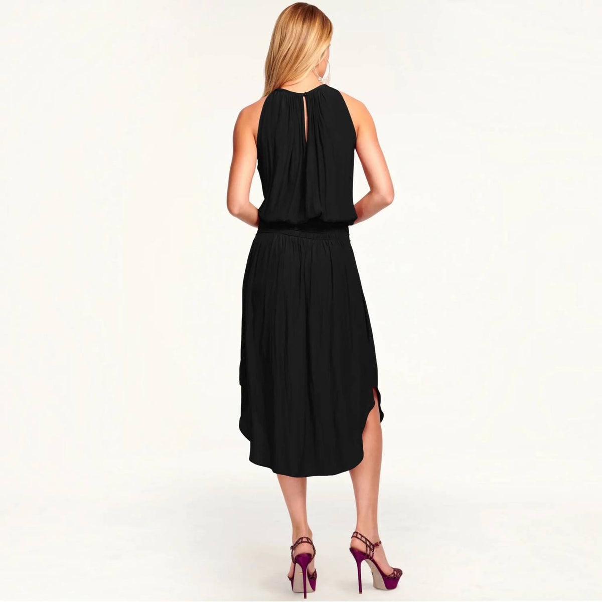 Ramy Brook - Audrey Smocked Midi Dress