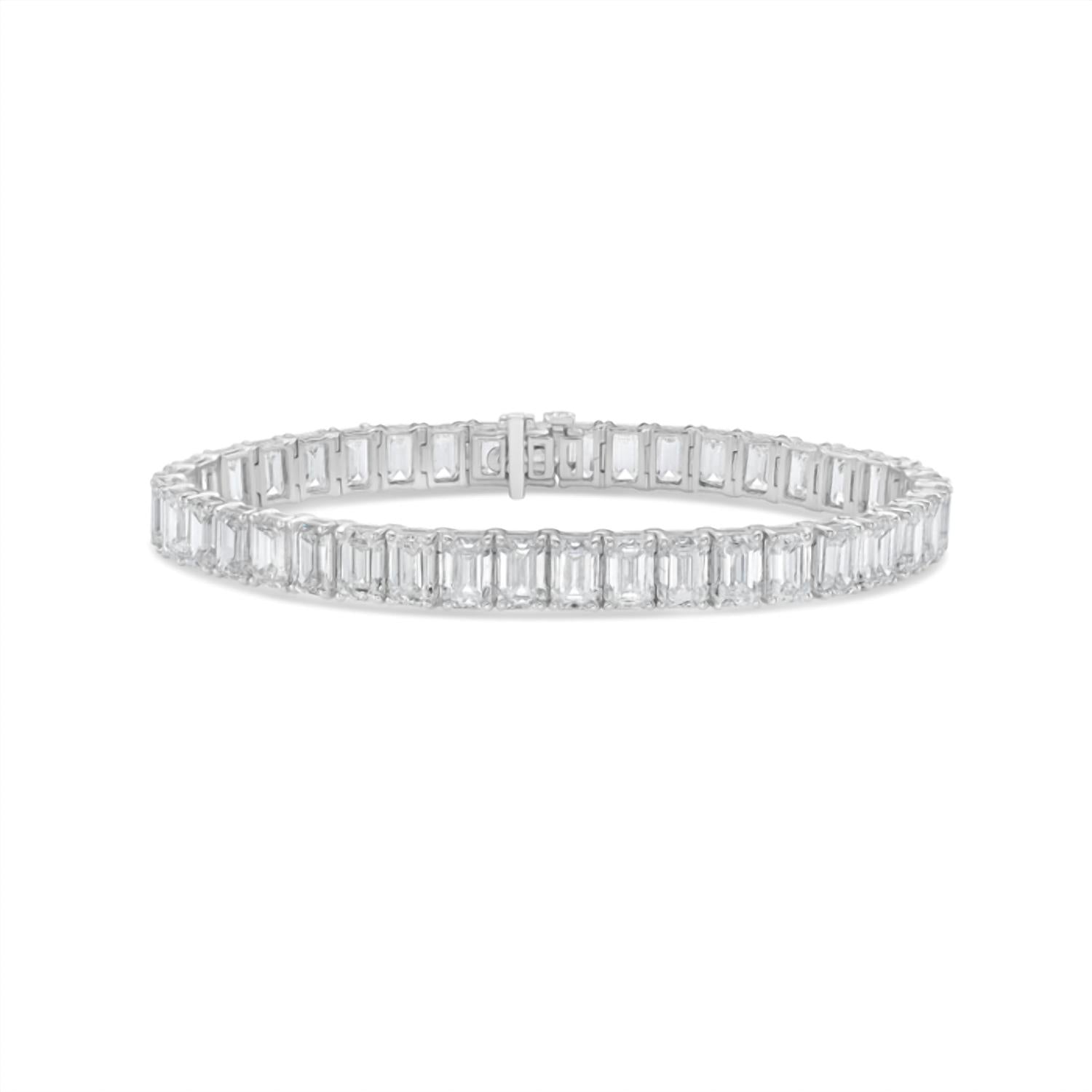 Diana M Jewels - Women's Rare 27.50 Carat Diamond Tennis Bracelet