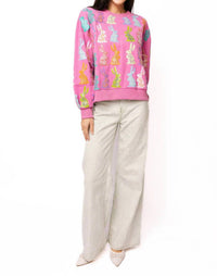 Queen Of Sparkles - Easter Bunny Sweatshirt