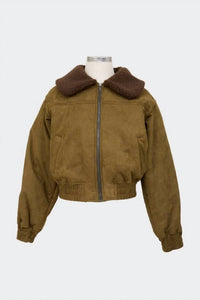 Moon River - Women's Teddy Lined Bomber Jacket