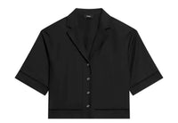 Theory - SS BOXY LAPEL SHIRT