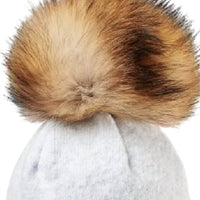 Starling Hats - Women's Tristano Faux Fur Pom Beanie Hat
