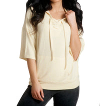 French Kyss - Stella Kashmira Short Sleeve Hoodie