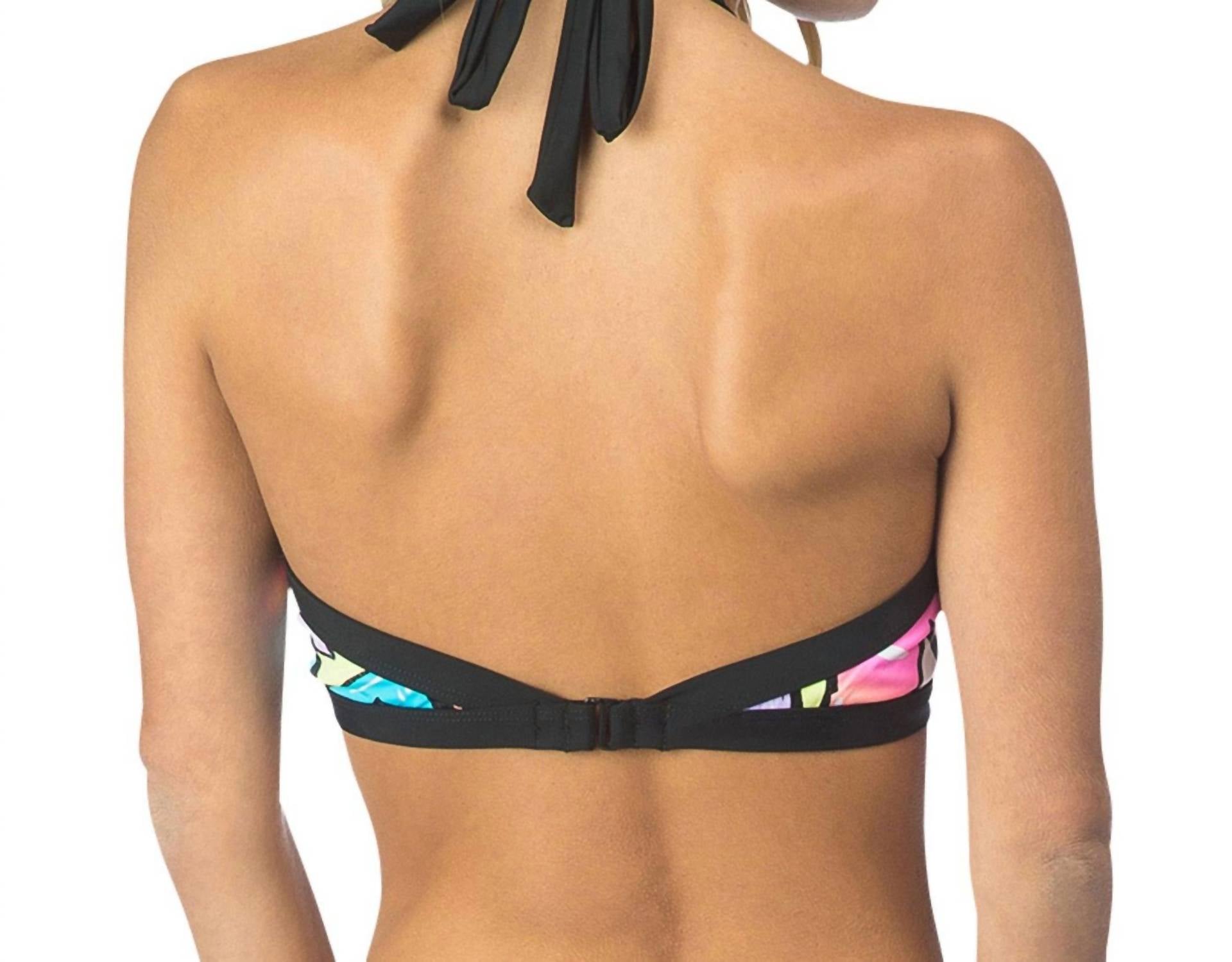 Bikini Lab - Bandeau Halter Bikini Top