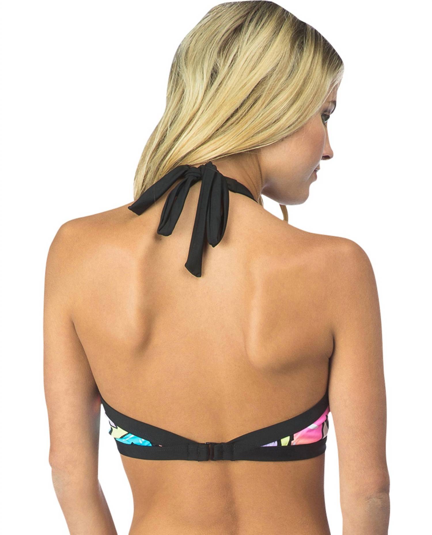 Bikini Lab - Bandeau Halter Bikini Top