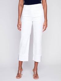 Charlie B - Wide Cuff Ankle Jeans