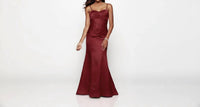 Last Dress - Satin Embrace Ruched Gown