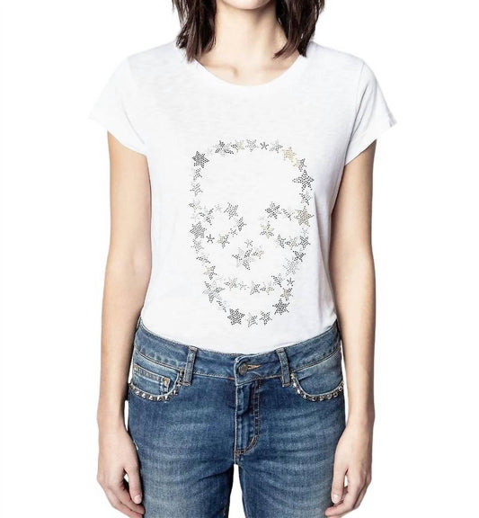 Zadig & Voltaire - SKINNY STRASS STARS TEE