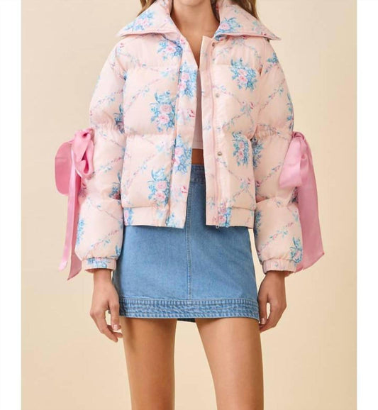 Tcec - Fancy Florals Puffer Jacket