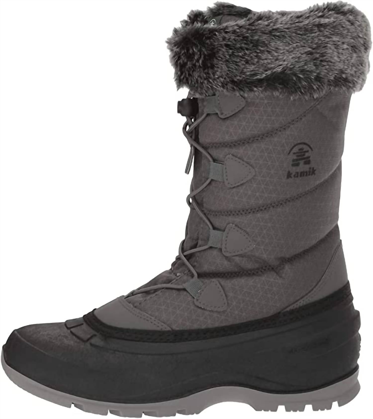Kamik - Women's Momentum Pull On Rounded Toe Waterproof Snow Boots