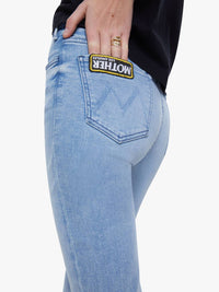 Mother THE HUSTLER ANKLE FRAY JEAN in cutting class - women's jeans - view 4
