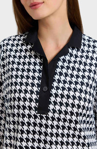 Foxcroft - Sloane Houndstooth Shirtdress