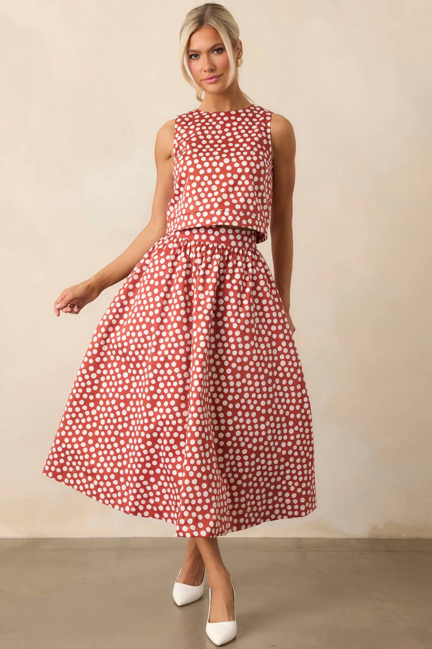 Prosperina - Thena Polka Dot Skirt