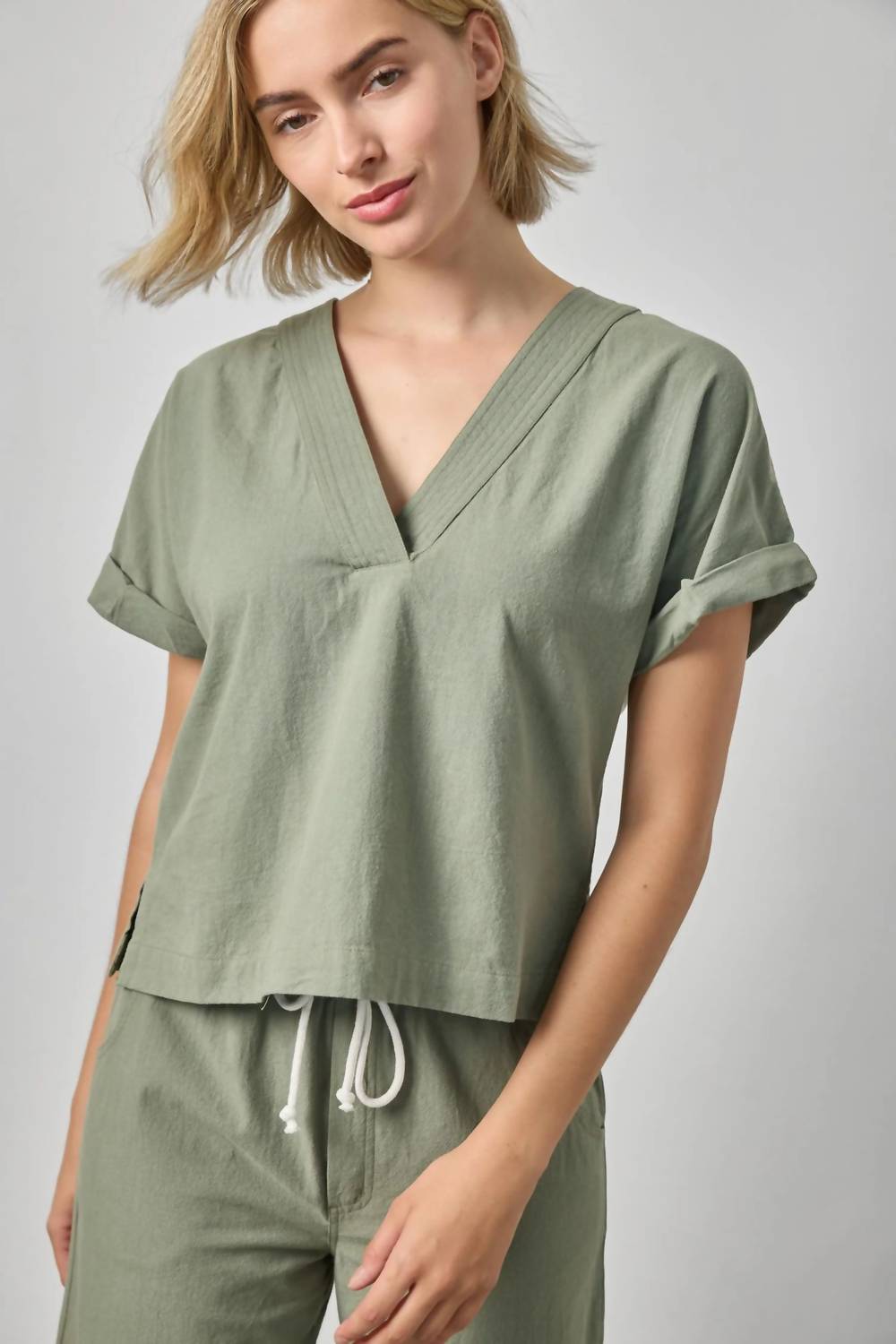 Lilla P - Boxy Popover Dolman Top
