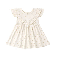 Quincy Mae - Girl's Sleeveless Ruffle V Dress