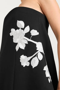 Cinq A Sept - Trailing Floral Irla Strapless Dress