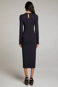 Chaser - Vedaa Licorice Midi Dress