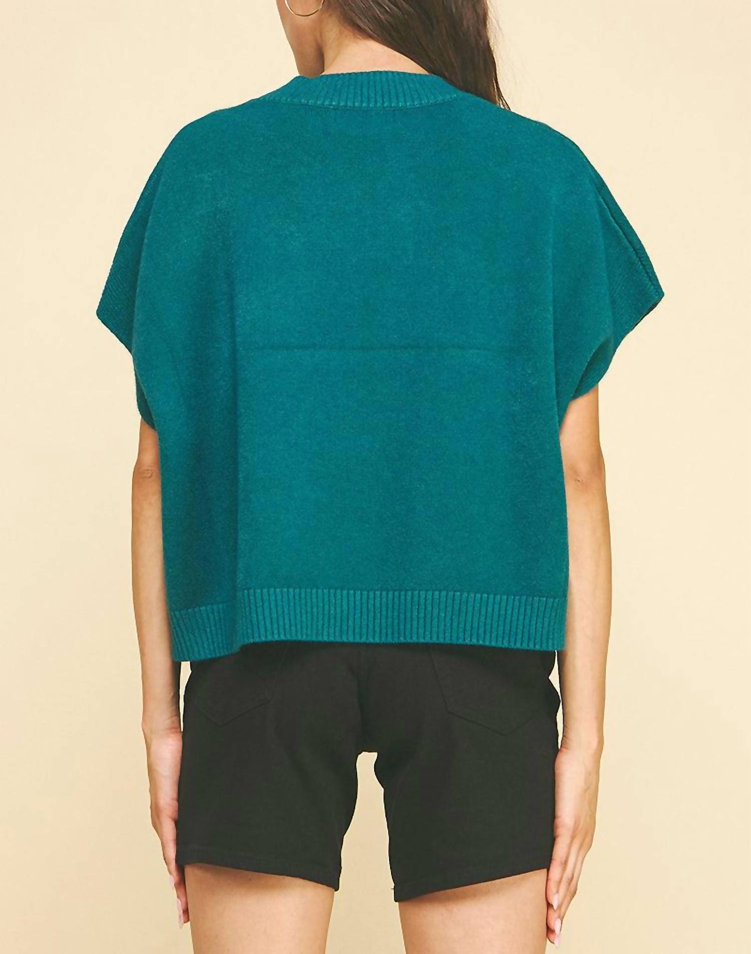 Pinch - Rosey Drop Sleeve Sweater Top
